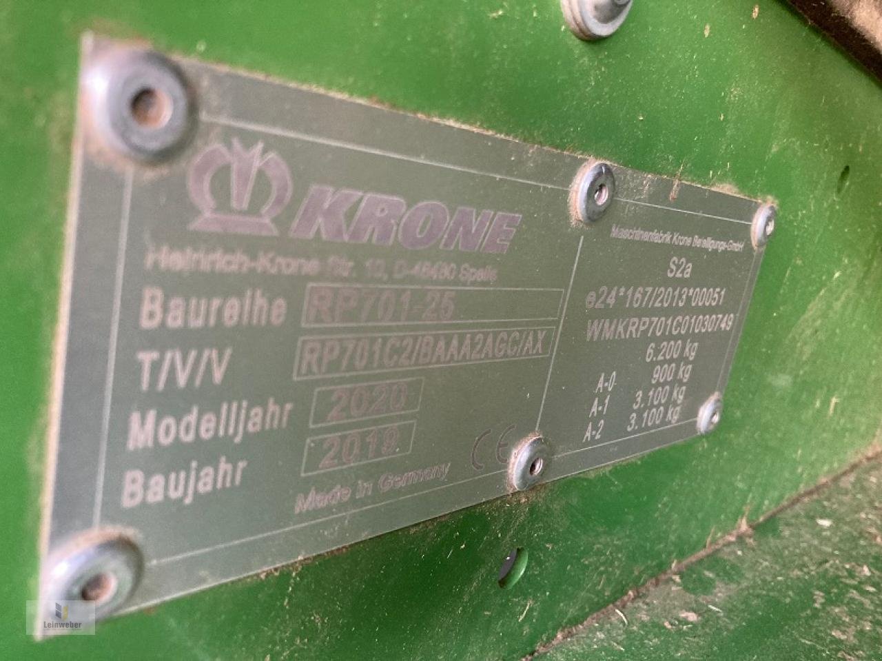 Rundballenwickelgerät типа Krone Comprima CF 155 XC, Gebrauchtmaschine в Neuhof - Dorfborn (Фотография 10)