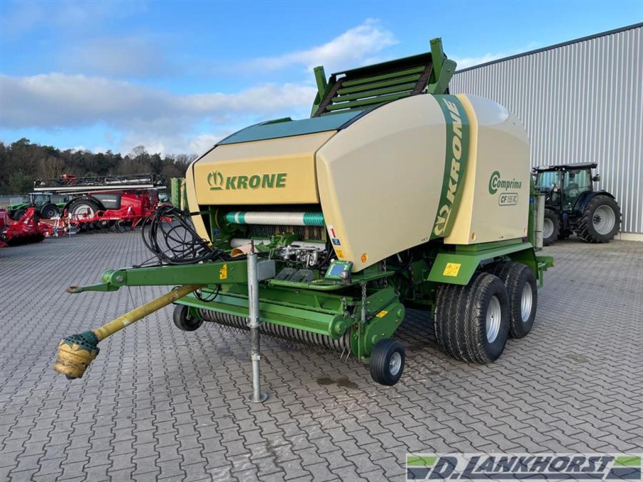 Rundballenwickelgerät du type Krone Comprima CF 155 XC, Gebrauchtmaschine en Neuenhaus (Photo 8)