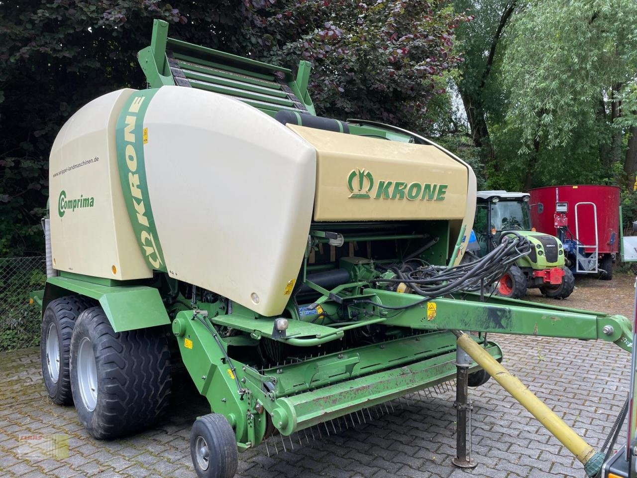 Rundballenwickelgerät du type Krone Comprima CF 155, Gebrauchtmaschine en Hessen - Reinheim (Photo 3)