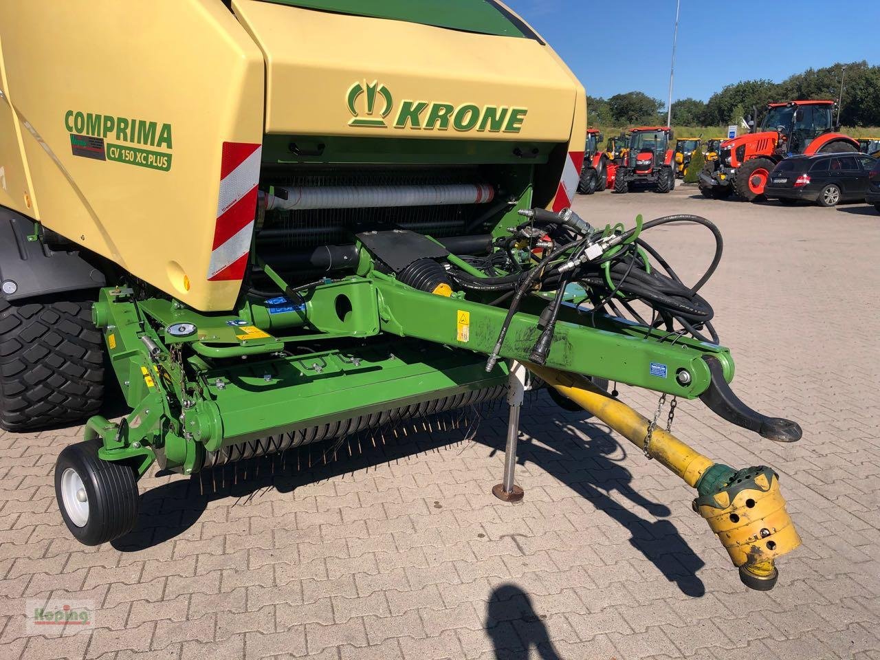 Rundballenwickelgerät tipa Krone Comprima CV 150 XC Plus, Gebrauchtmaschine u Bakum (Slika 4)