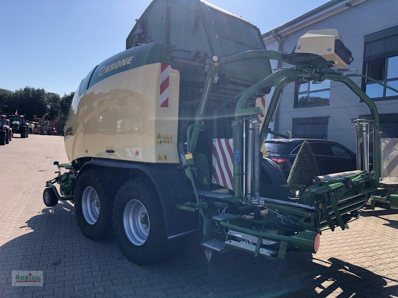 Rundballenwickelgerät van het type Krone Comprima CV 150 XC Plus, Gebrauchtmaschine in Bakum (Foto 11)