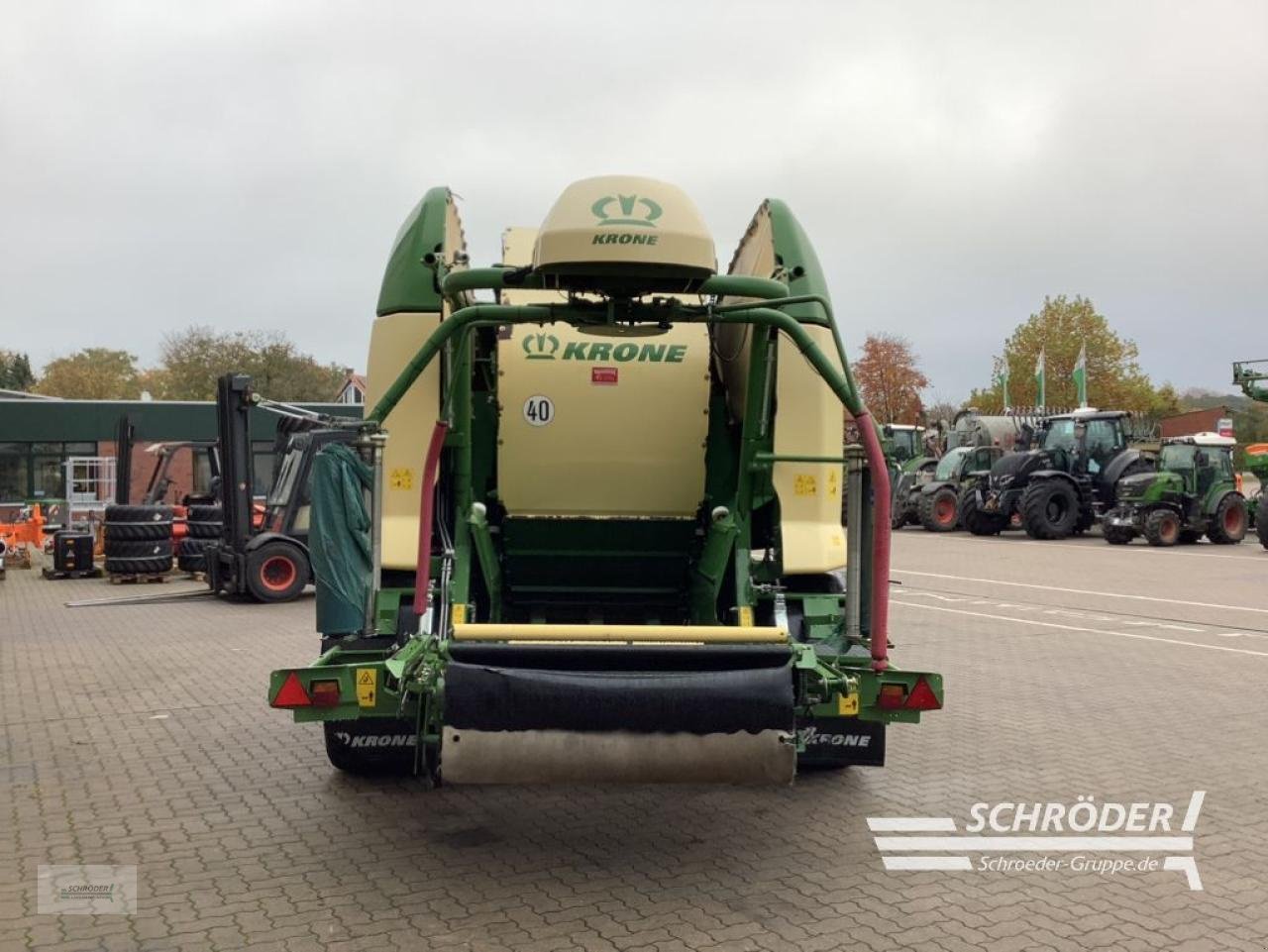 Rundballenwickelgerät of the type Krone COMPRIMA CV 150, Gebrauchtmaschine in Völkersen (Picture 4)