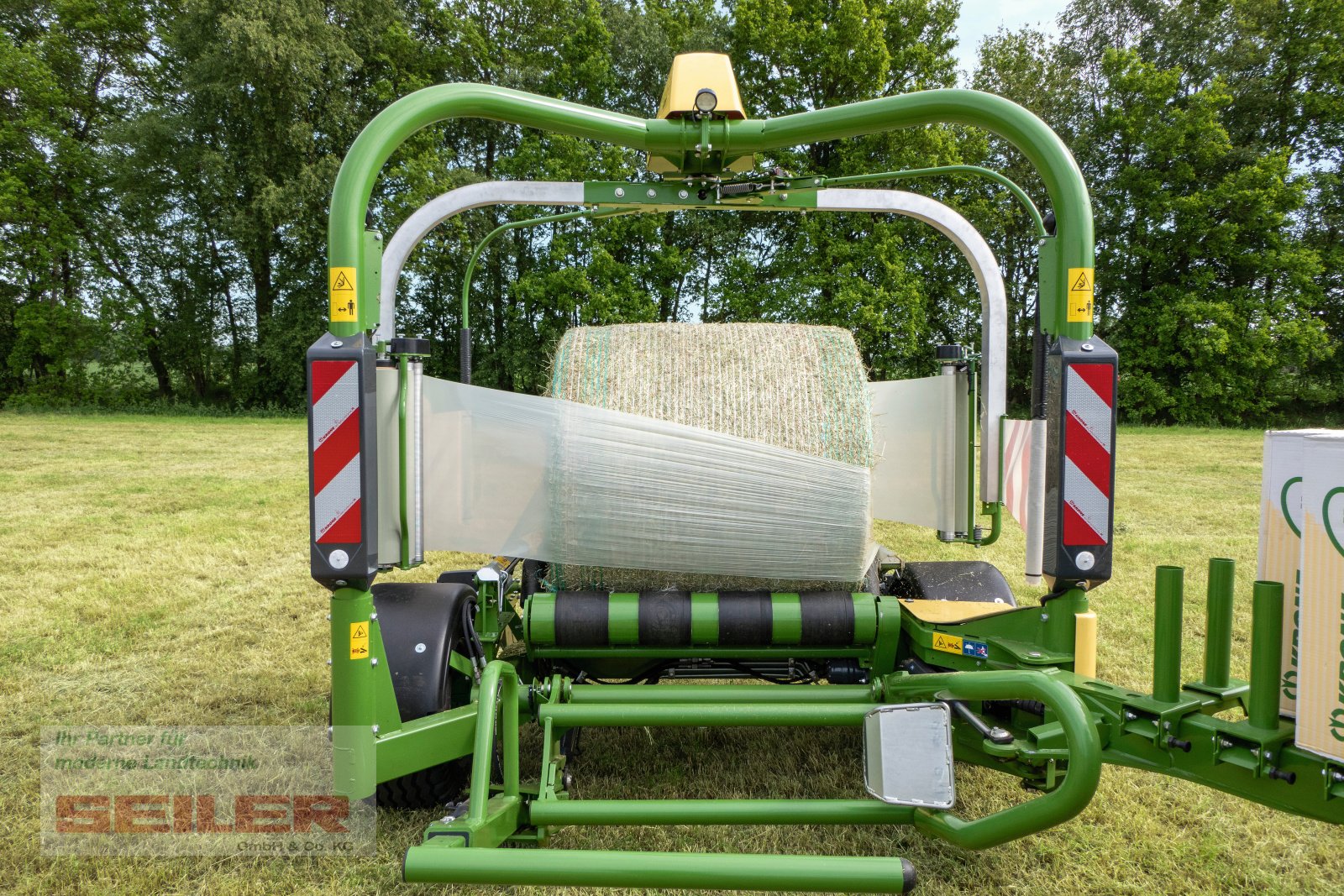 Rundballenwickelgerät typu Krone EasyWrap 165 T, Gebrauchtmaschine v Ansbach (Obrázok 3)