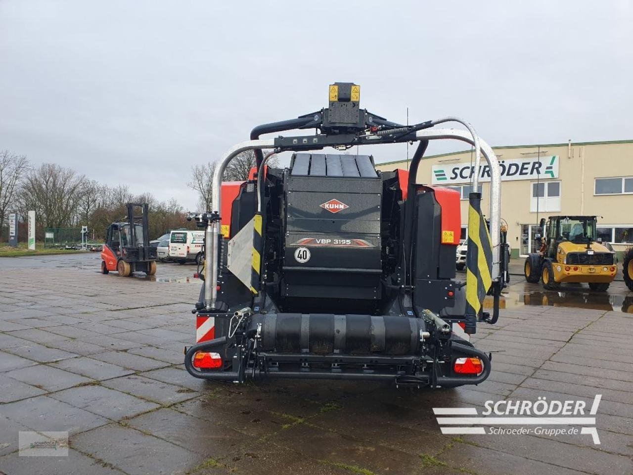 Rundballenwickelgerät del tipo Kuhn VBP 3195, Neumaschine In Langenweddingen (Immagine 2)