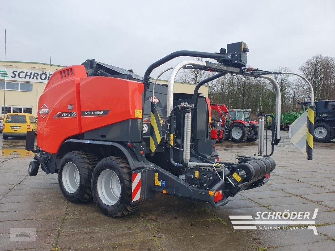 Rundballenwickelgerät del tipo Kuhn VBP 3195, Neumaschine In Langenweddingen (Immagine 5)