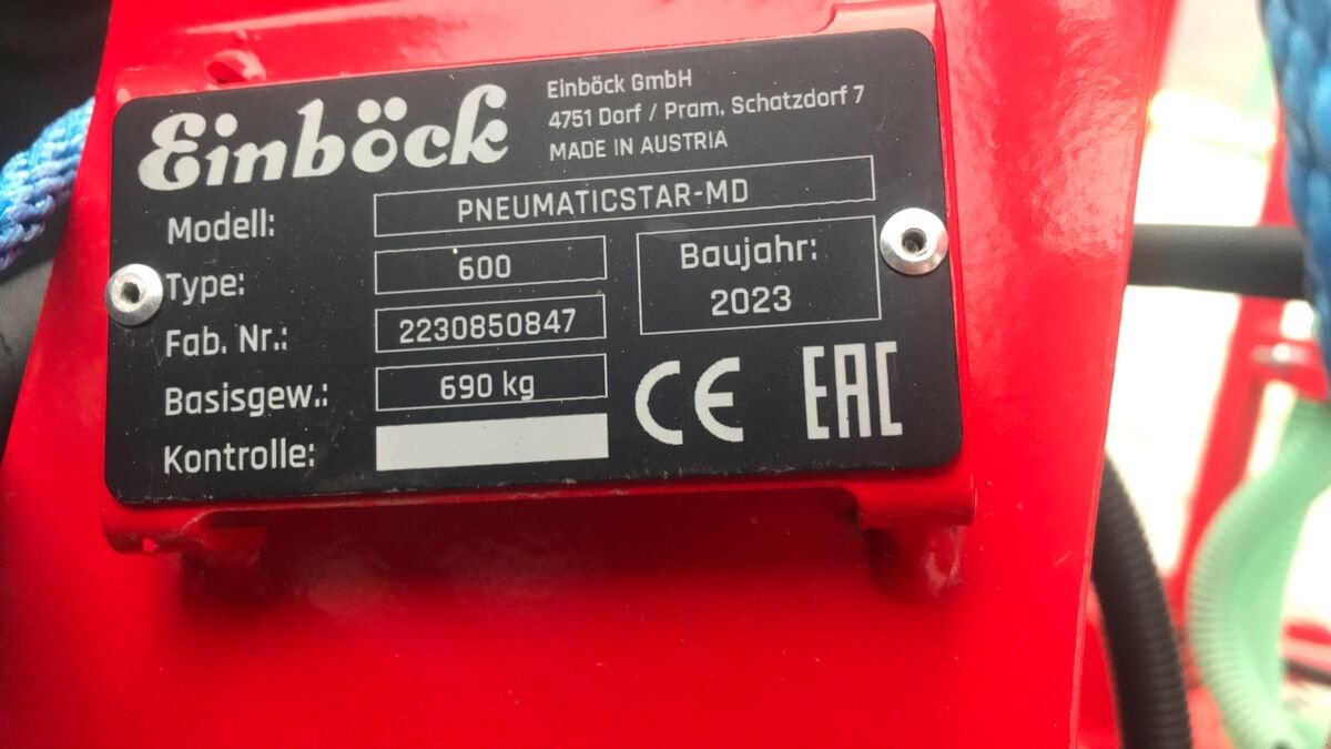 Saatbettkombination/Eggenkombination типа Einböck Pneumaticstar MD 600, Neumaschine в Zwettl (Фотография 18)