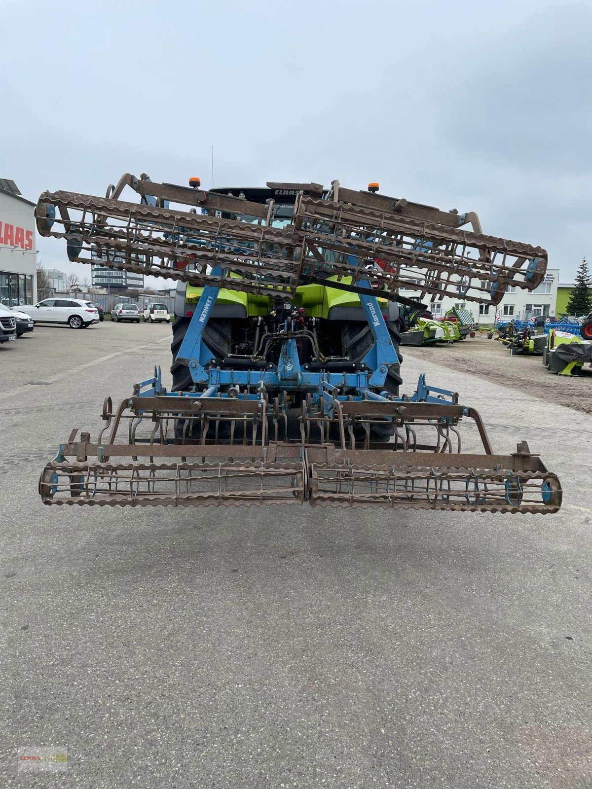 Saatbettkombination van het type Lemken Korund 5/600, Gebrauchtmaschine in Herbolzheim (Foto 1)