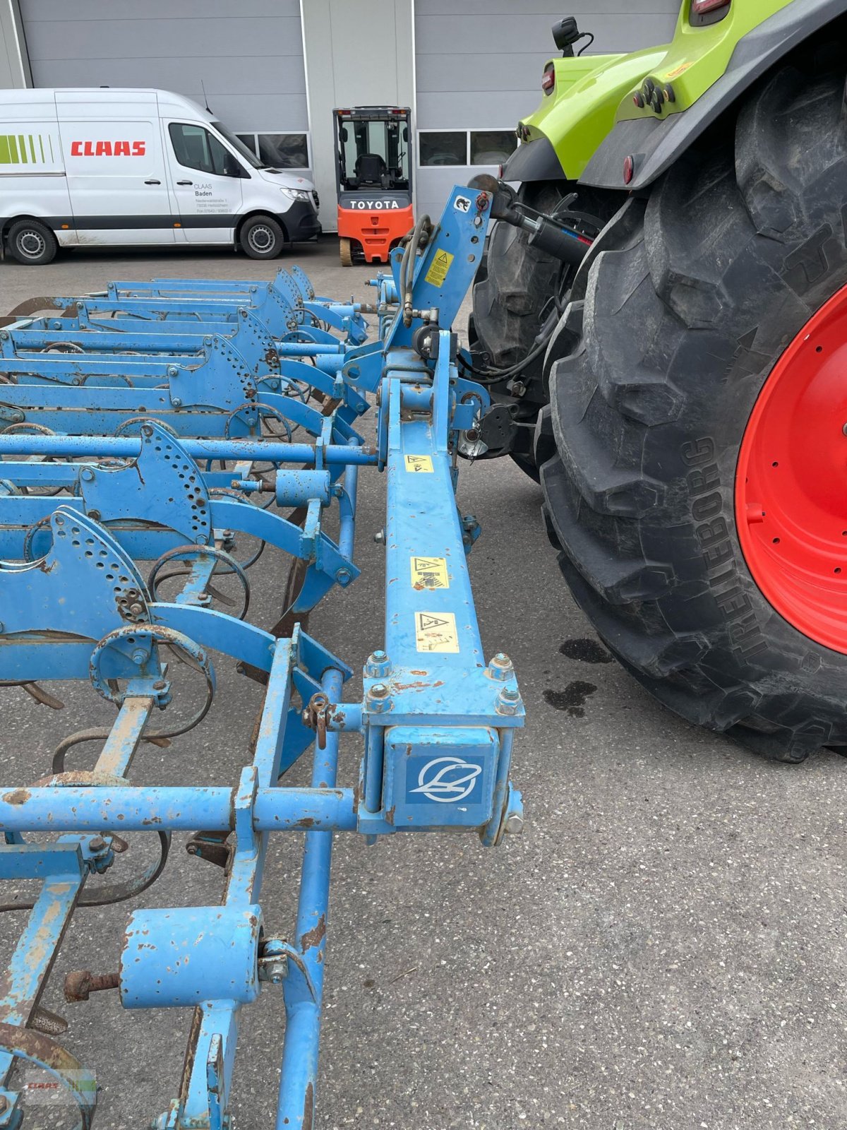 Saatbettkombination van het type Lemken Korund 5/600, Gebrauchtmaschine in Herbolzheim (Foto 4)