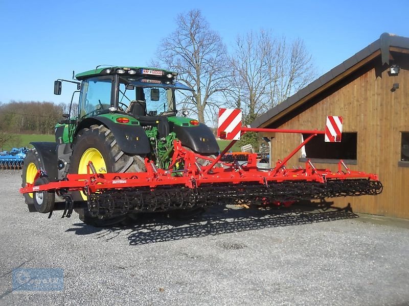 Saatbettkombination des Typs Quivogne Vibroculteur Federzinkenegge 6,10m, Planierschiene, 4 Stützräder, Doppelkrümmelwalze--, Neumaschine in Ennigerloh (Bild 9)