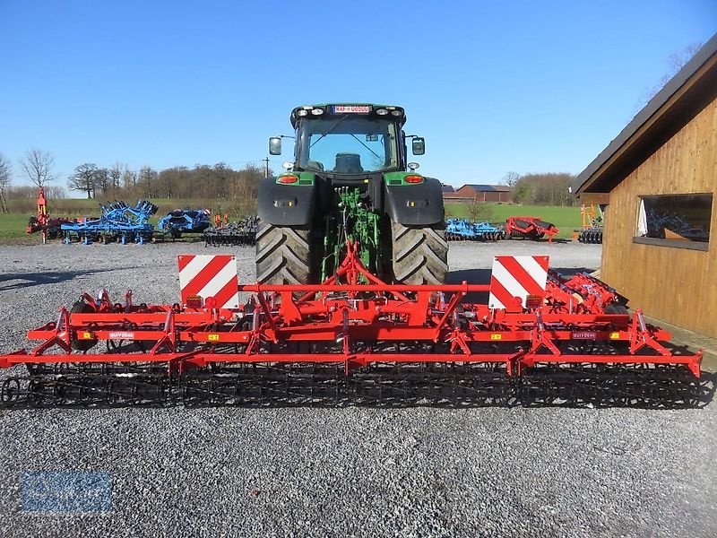 Saatbettkombination des Typs Quivogne Vibroculteur Federzinkenegge 6,10m, Planierschiene, 4 Stützräder, Doppelkrümmelwalze--, Neumaschine in Ennigerloh (Bild 4)