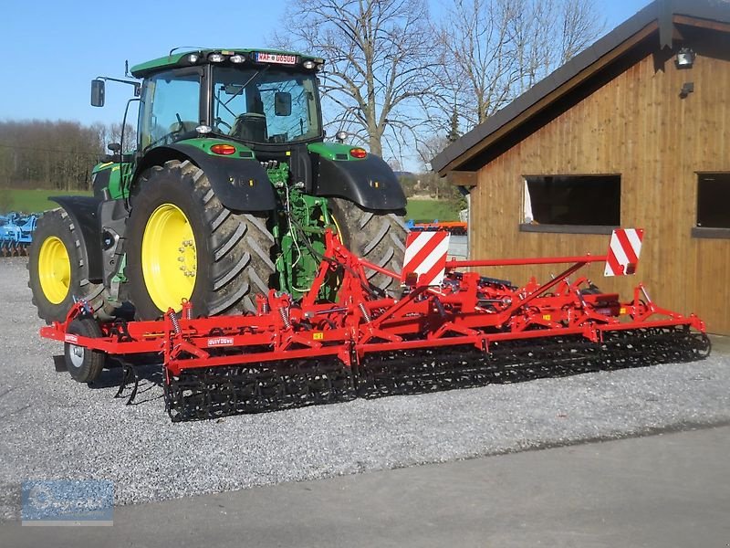 Saatbettkombination des Typs Quivogne Vibroculteur Federzinkenegge 6,10m, Planierschiene, 4 Stützräder, Doppelkrümmelwalze--, Neumaschine in Ennigerloh (Bild 3)