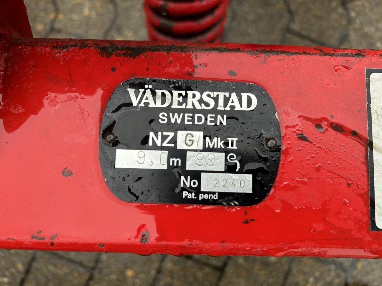 Saatbettkombination of the type Väderstad NZG 900, Gebrauchtmaschine in Bramming (Picture 7)