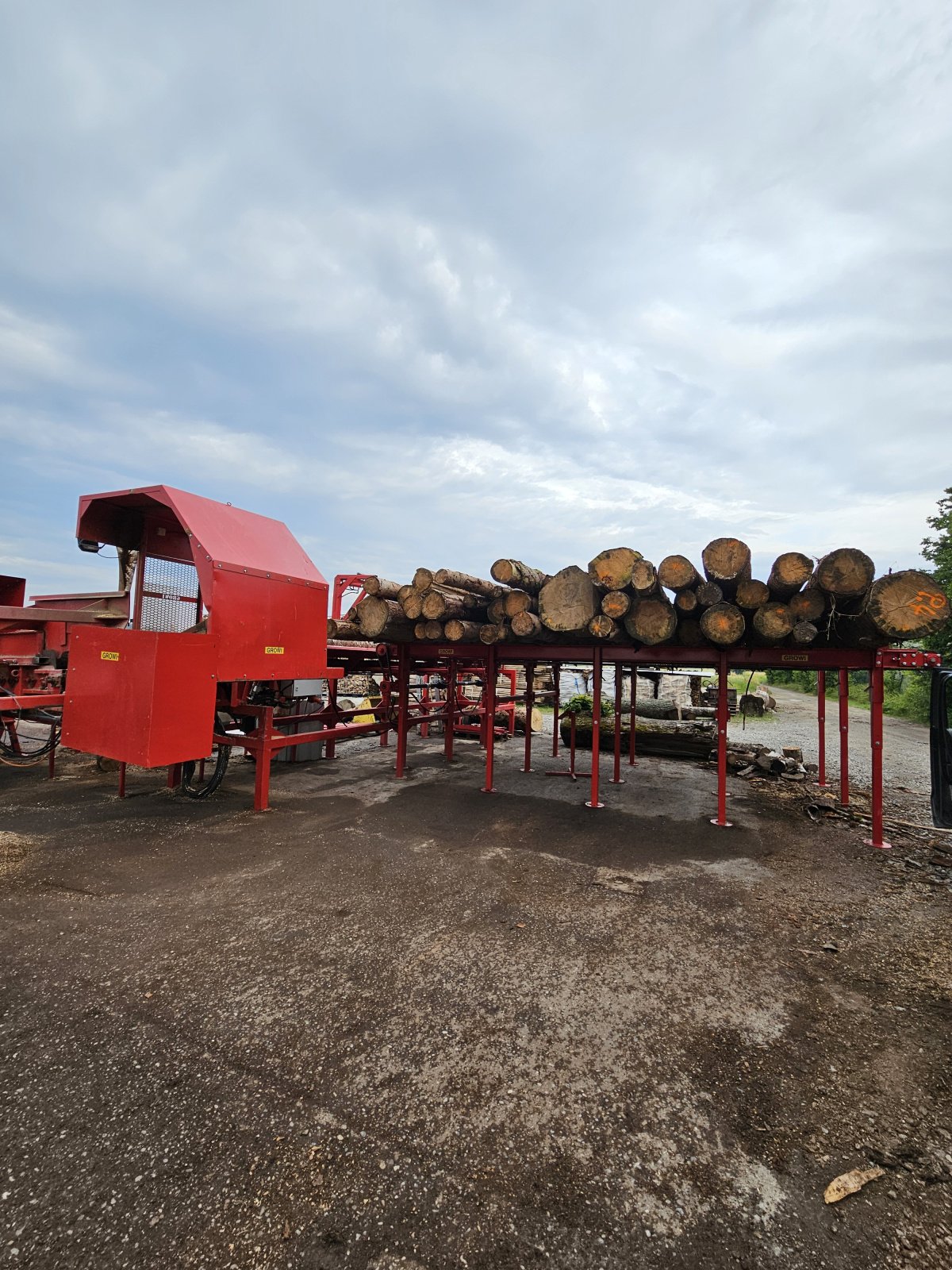 Sägeautomat & Spaltautomat des Typs GROWI X-Power 100, Gebrauchtmaschine in Rottenburg (Bild 1)