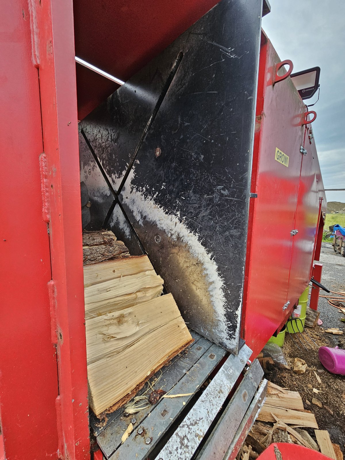 Sägeautomat & Spaltautomat del tipo GROWI X-Power 100, Gebrauchtmaschine en Rottenburg (Imagen 9)