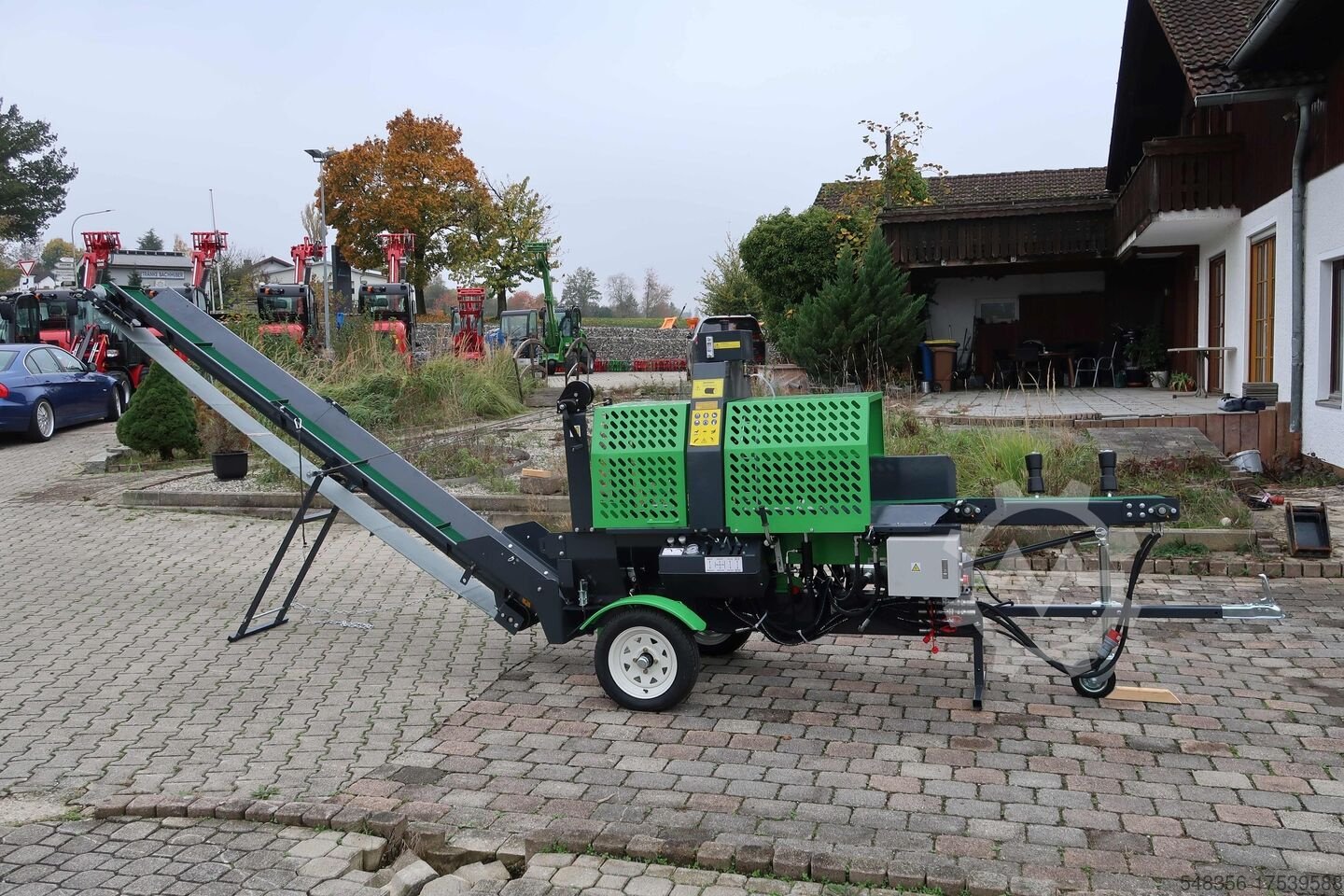 Sägeautomat & Spaltautomat des Typs H&R RM-480B Sägespaltautomat 20t mit 15PS Benzinmotor, Neumaschine in Falkenberg (Bild 3)