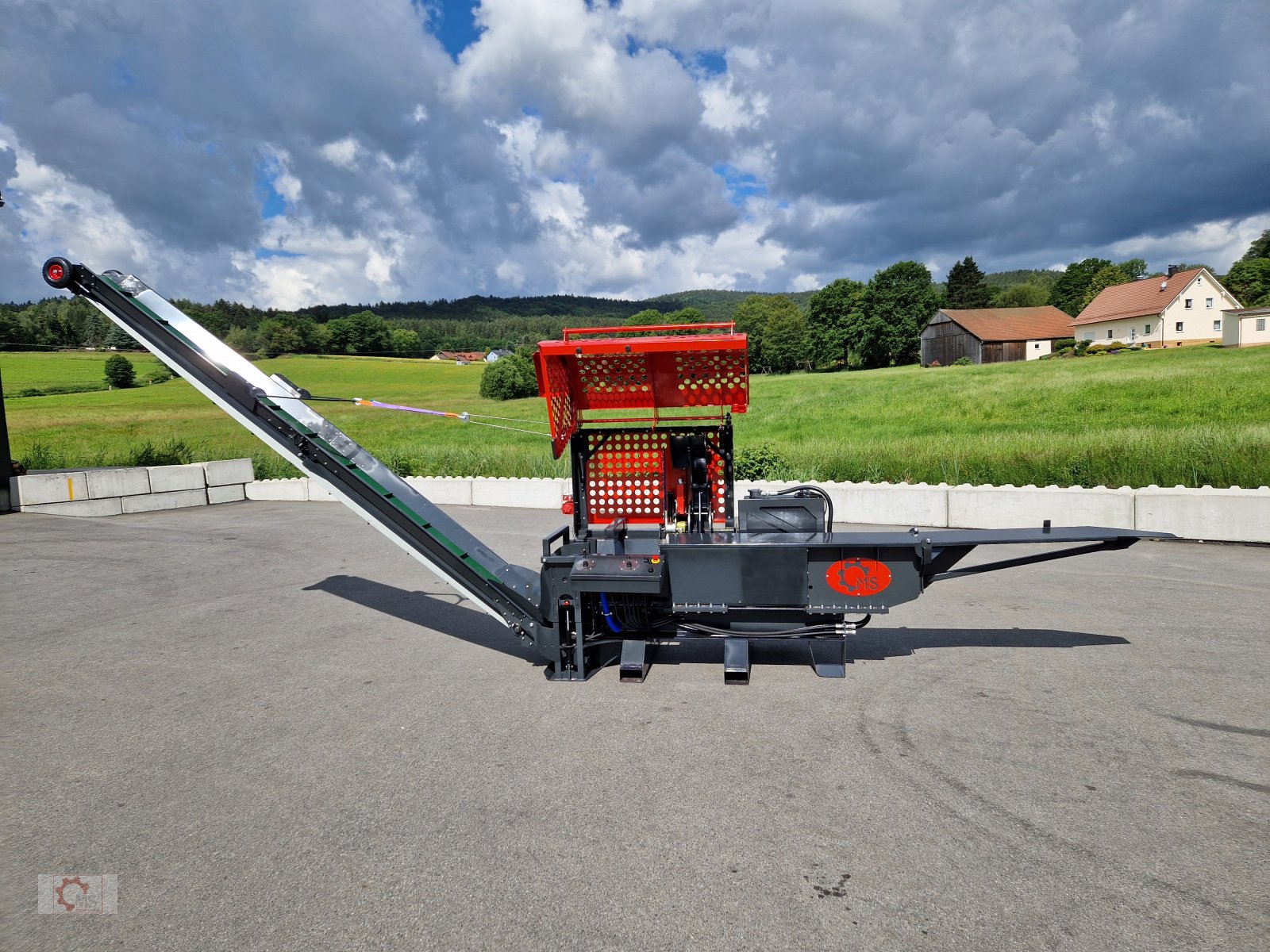 Sägeautomat & Spaltautomat tip MS Splitter 500 V2 22t 50cm Durchmesser Ölkühler Sägespaltautomat, Neumaschine in Tiefenbach (Poză 22)