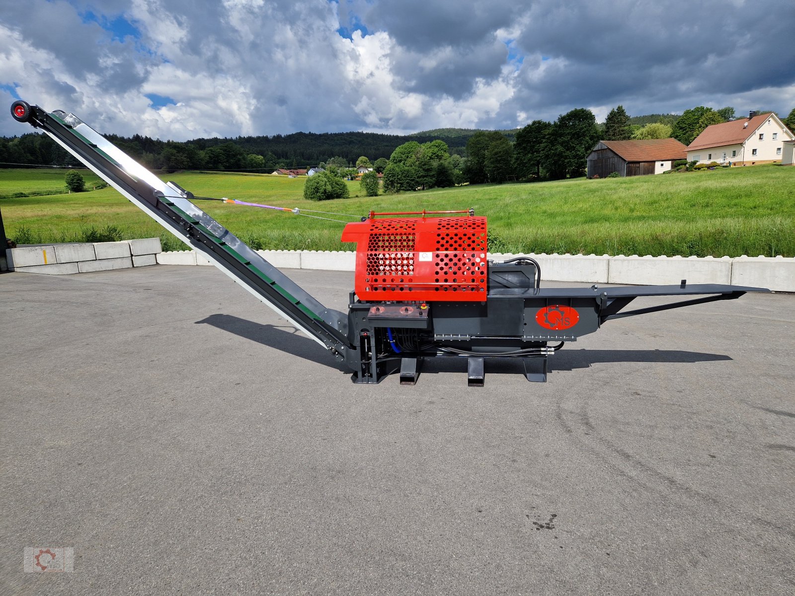 Sägeautomat & Spaltautomat tip MS Splitter 500 V2 22t 50cm Durchmesser Ölkühler Sägespaltautomat, Neumaschine in Tiefenbach (Poză 26)