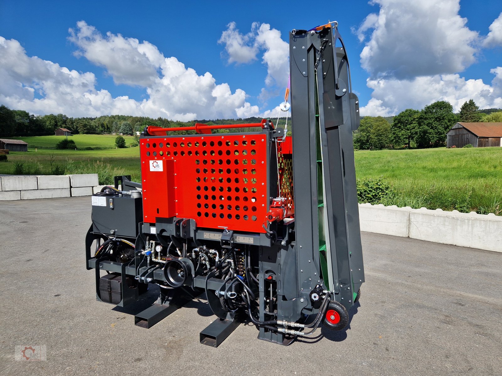 Sägeautomat & Spaltautomat van het type MS Splitter 500 V2 22t 50cm Durchmesser Ölkühler Sägespaltautomat, Neumaschine in Tiefenbach (Foto 10)