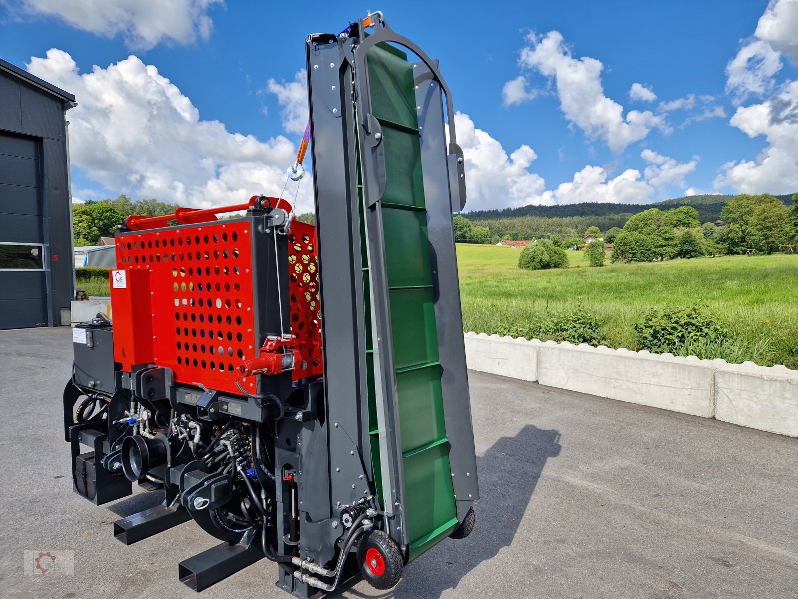 Sägeautomat & Spaltautomat a típus MS Splitter 500 V2 22t 50cm Durchmesser Ölkühler Sägespaltautomat, Neumaschine ekkor: Tiefenbach (Kép 18)