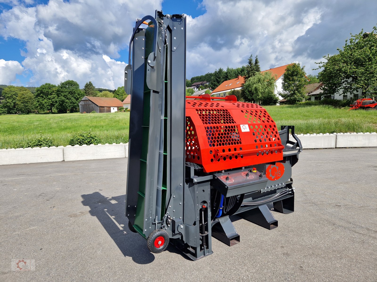 Sägeautomat & Spaltautomat a típus MS Splitter 500 V2 22t 50cm Durchmesser Ölkühler Sägespaltautomat, Neumaschine ekkor: Tiefenbach (Kép 20)