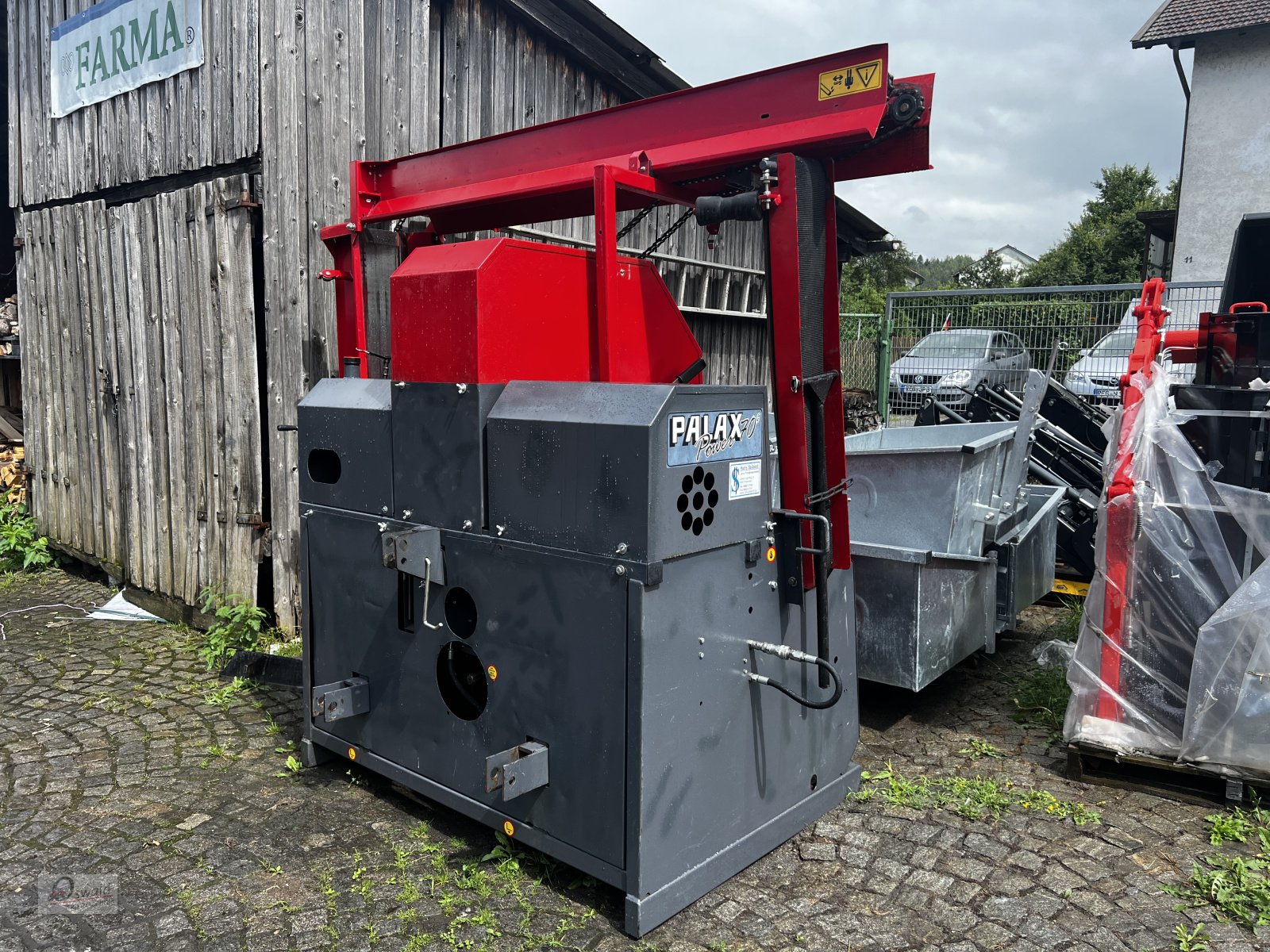 Sägeautomat & Spaltautomat des Typs Palax Power 70, Gebrauchtmaschine in Regen (Bild 2)