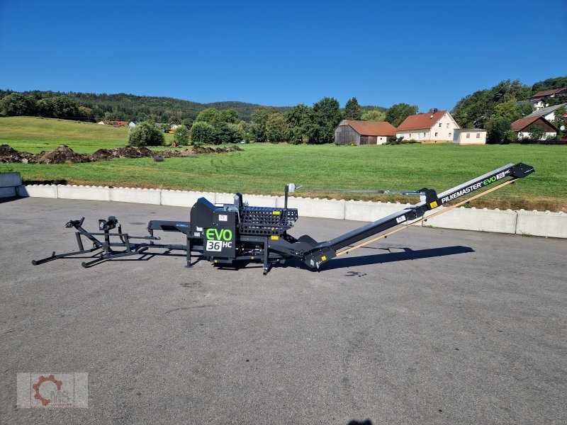 Sägeautomat & Spaltautomat tip Pilkemaster EVO 36 HC TR 10t Stammheber, Neumaschine in Tiefenbach