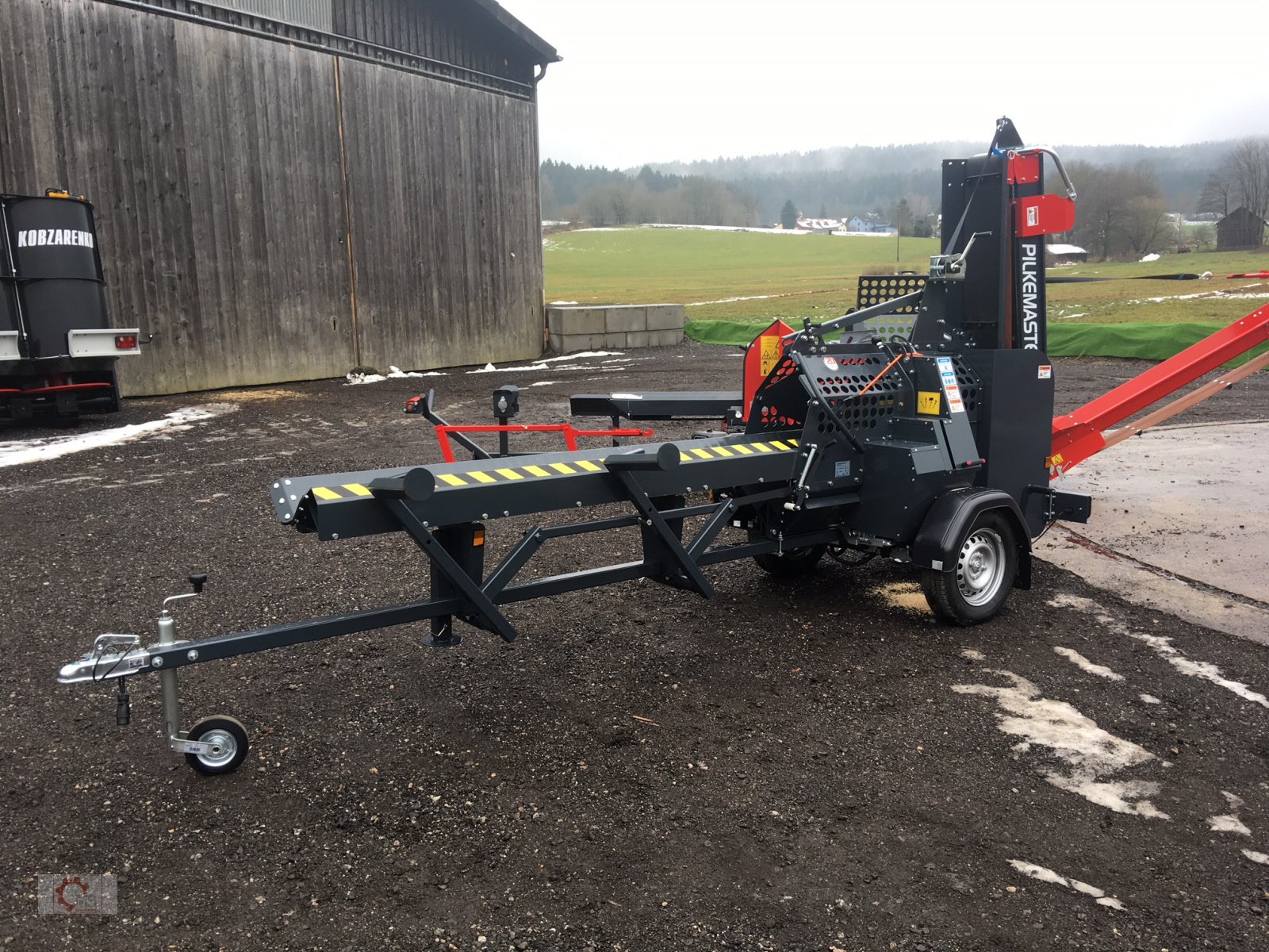 Sägeautomat & Spaltautomat tipa Pilkemaster GO 30cm 14 PS Förderband Stammheber, Neumaschine u Tiefenbach (Slika 2)