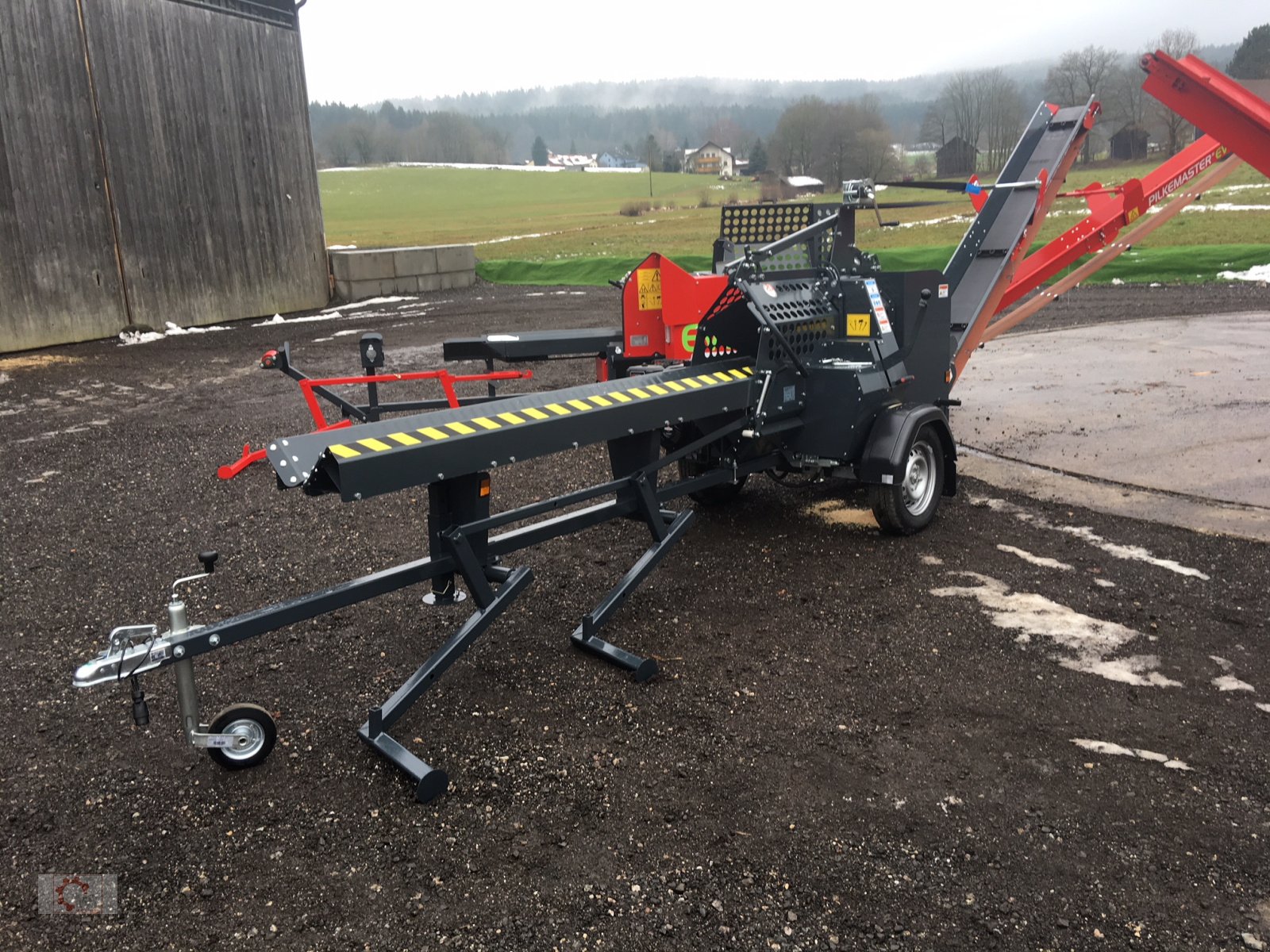 Sägeautomat & Spaltautomat typu Pilkemaster GO 30cm 14 PS Förderband Stammheber, Neumaschine w Tiefenbach (Zdjęcie 1)