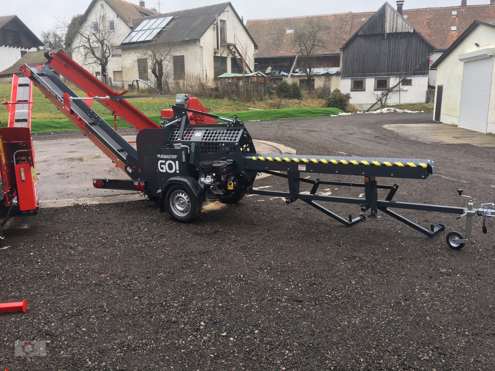 Sägeautomat & Spaltautomat del tipo Pilkemaster GO 30cm 14 PS Förderband Stammheber, Neumaschine In Tiefenbach (Immagine 2)