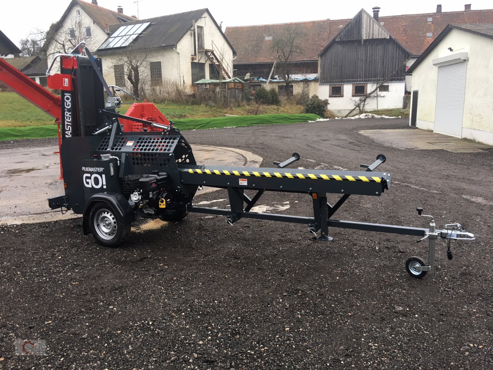 Sägeautomat & Spaltautomat del tipo Pilkemaster GO 30cm 14 PS Förderband Stammheber, Neumaschine In Tiefenbach (Immagine 21)