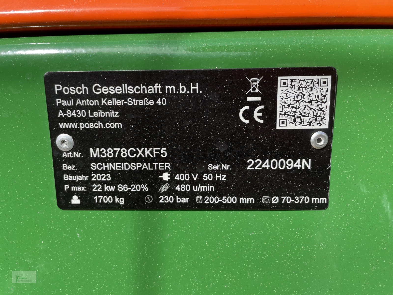 Sägeautomat & Spaltautomat tipa Posch SpaltFix S-375, Gebrauchtmaschine u Bad Kötzting (Slika 9)