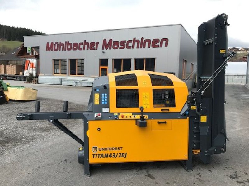 Sägeautomat & Spaltautomat del tipo Uniforest Sägespaltautomat Titan 43/20J CD+E 20to, Neumaschine en Tamsweg (Imagen 1)