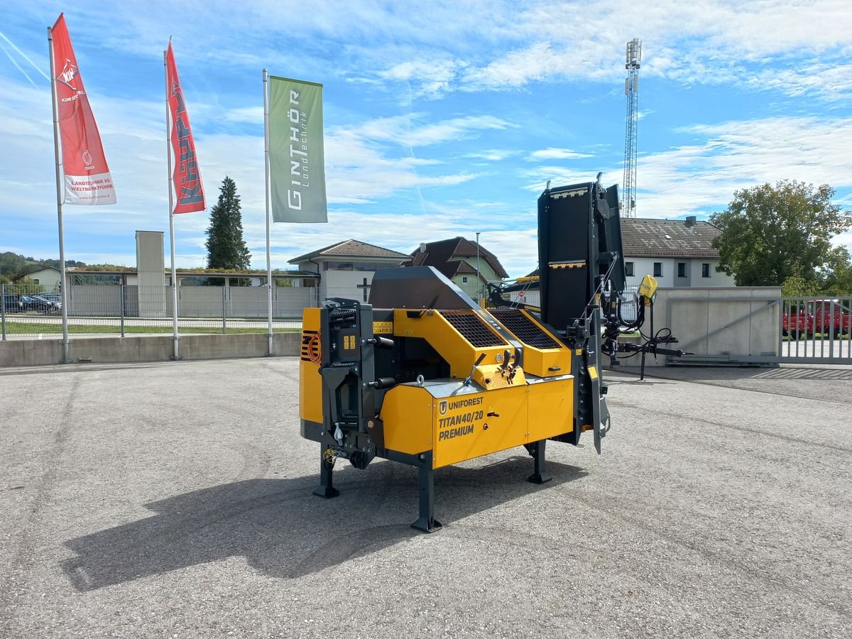 Sägeautomat & Spaltautomat des Typs Uniforest Titan 40/20 CD, Gebrauchtmaschine in Saxen (Bild 4)