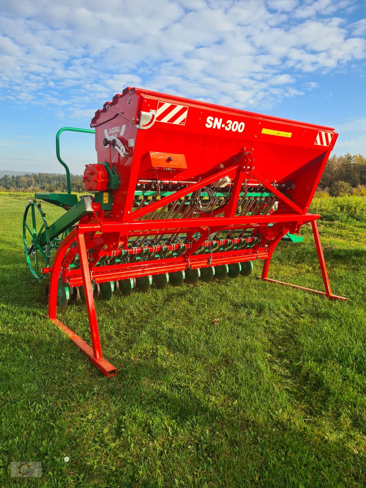 Sämaschine des Typs Agro-Masz SN 300 Doppelscheibenscharen AM+ Kontroller Drillmaschine, Gebrauchtmaschine in Tiefenbach (Bild 1)