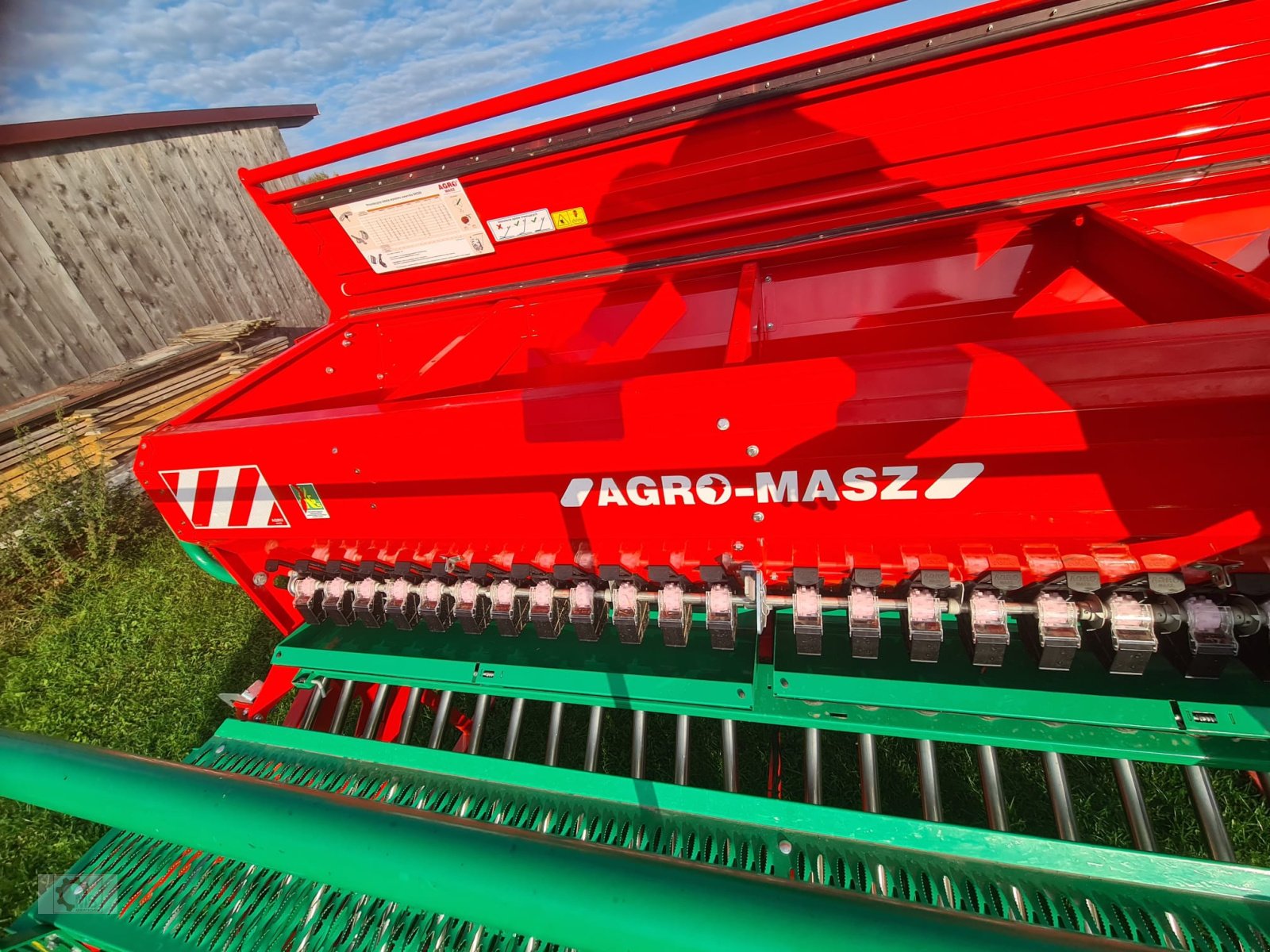 Sämaschine Türe ait Agro-Masz SN 300 Doppelscheibenscharen AM+ Kontroller Drillmaschine, Gebrauchtmaschine içinde Tiefenbach (resim 3)