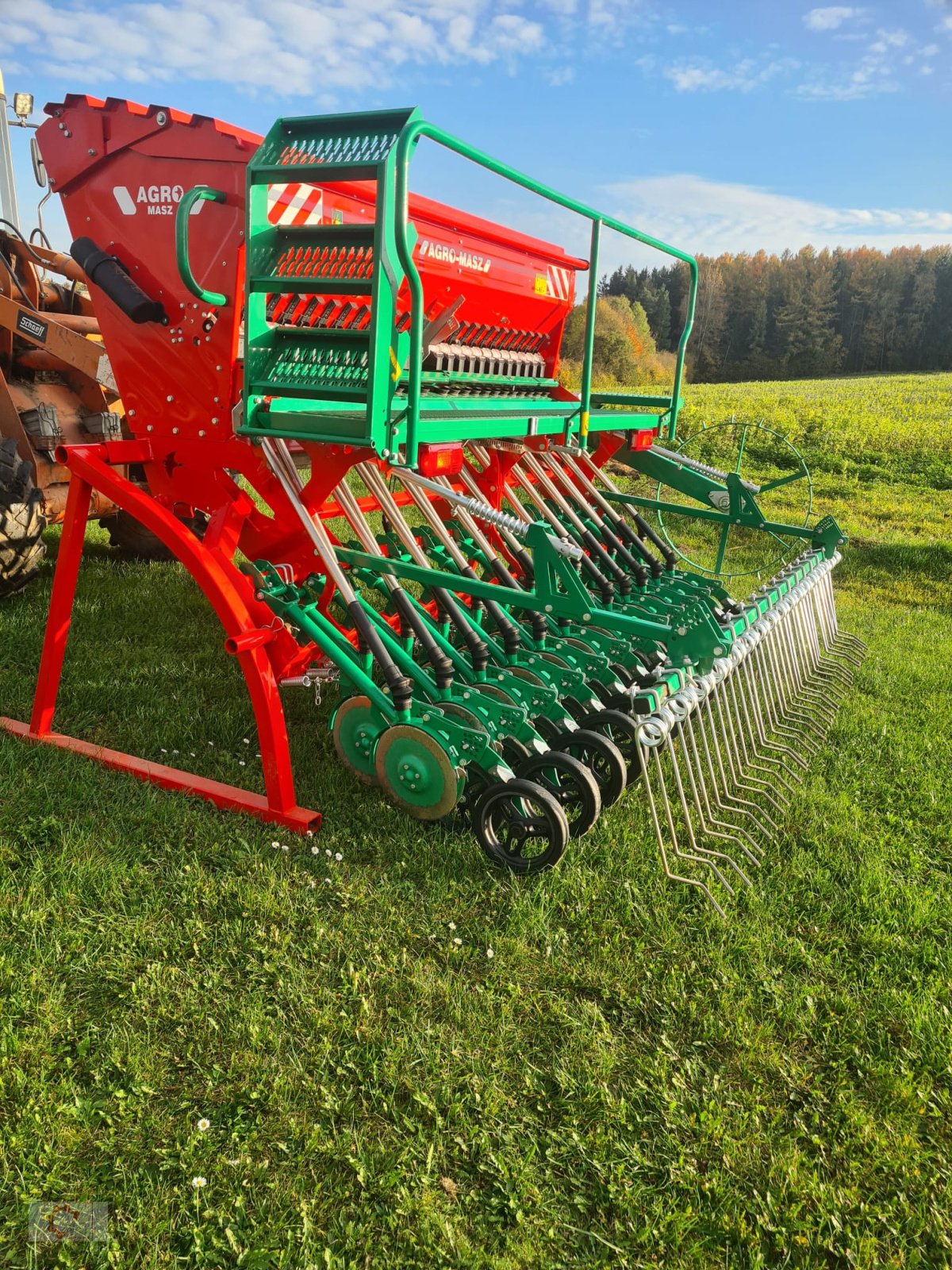 Sämaschine Türe ait Agro-Masz SN 300 Doppelscheibenscharen AM+ Kontroller Drillmaschine, Gebrauchtmaschine içinde Tiefenbach (resim 5)