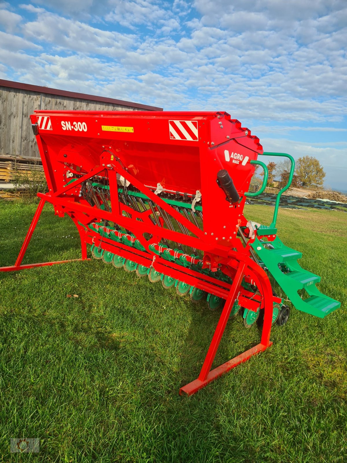 Sämaschine des Typs Agro-Masz SN 300 Doppelscheibenscharen AM+ Kontroller Drillmaschine, Gebrauchtmaschine in Tiefenbach (Bild 12)