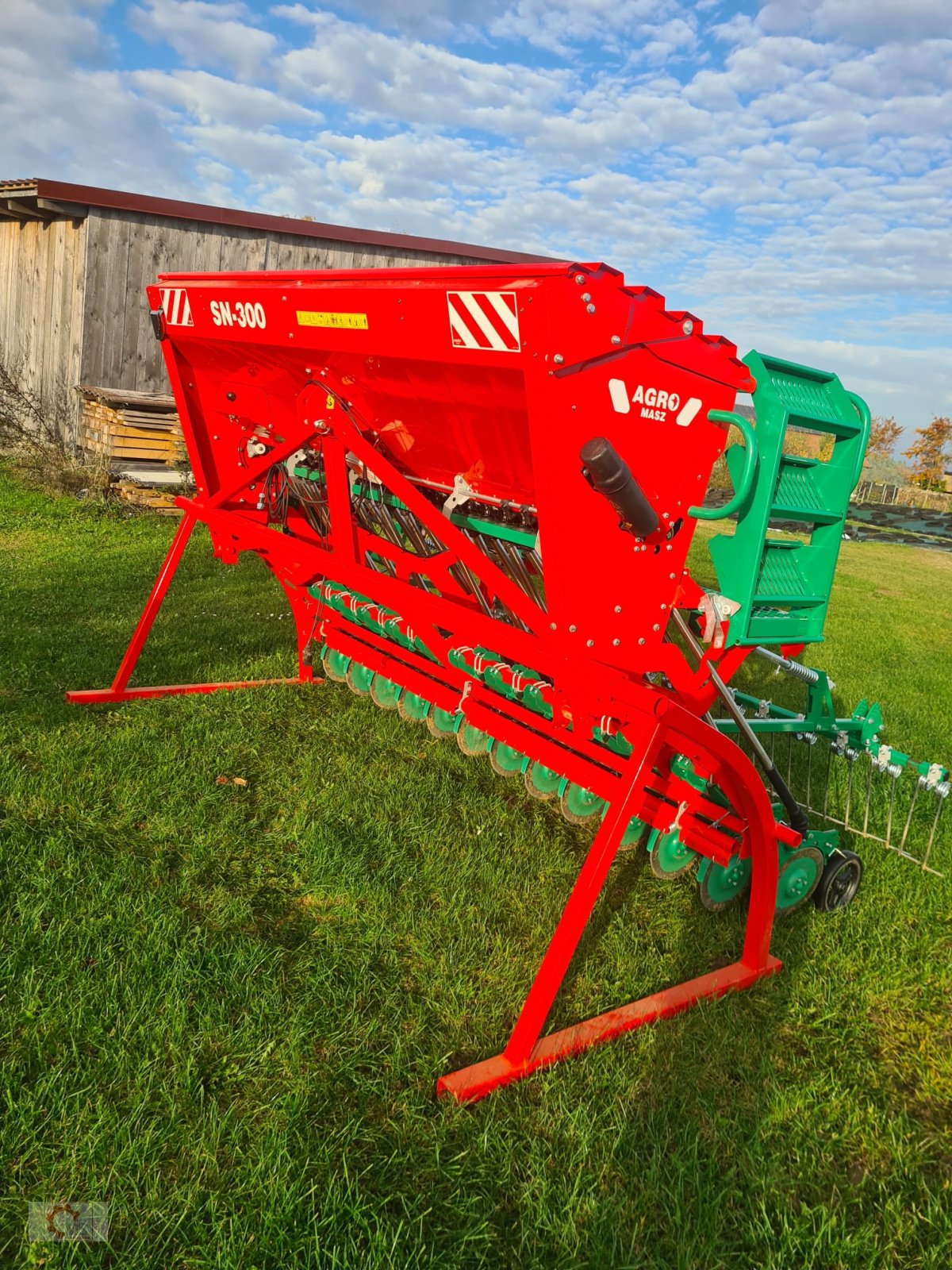 Sämaschine des Typs Agro-Masz SN 300 Doppelscheibenscharen AM+ Kontroller Drillmaschine, Gebrauchtmaschine in Tiefenbach (Bild 13)