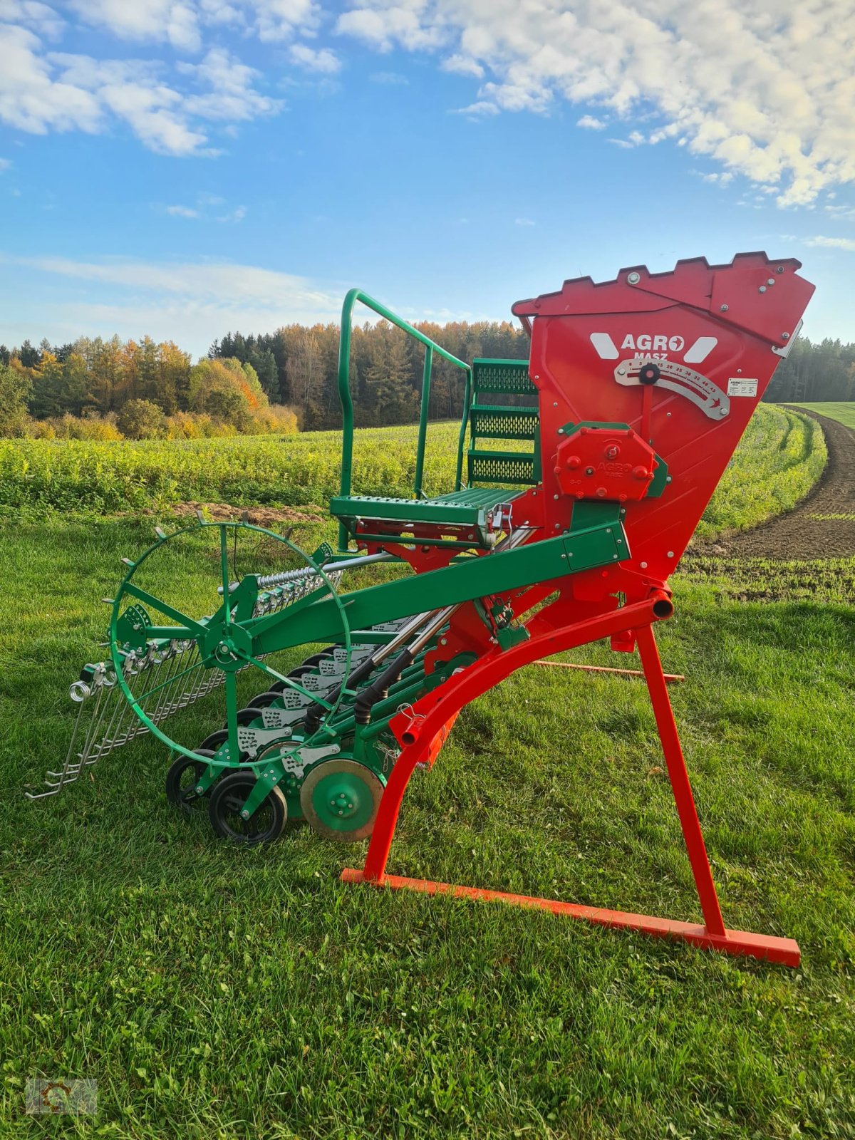 Sämaschine du type Agro-Masz SN 300 Doppelscheibenscharen AM+ Kontroller Drillmaschine, Gebrauchtmaschine en Tiefenbach (Photo 15)