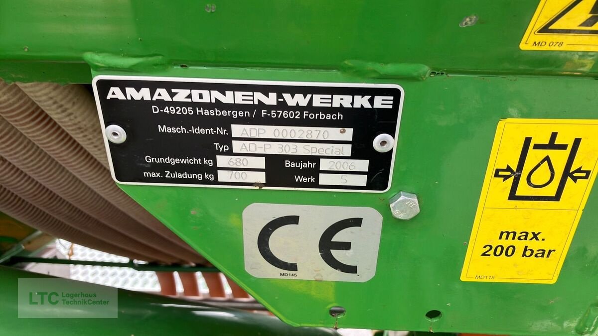 Sämaschine typu Amazone Ad-P 303 Special+ KE 303, Gebrauchtmaschine w Redlham (Zdjęcie 18)