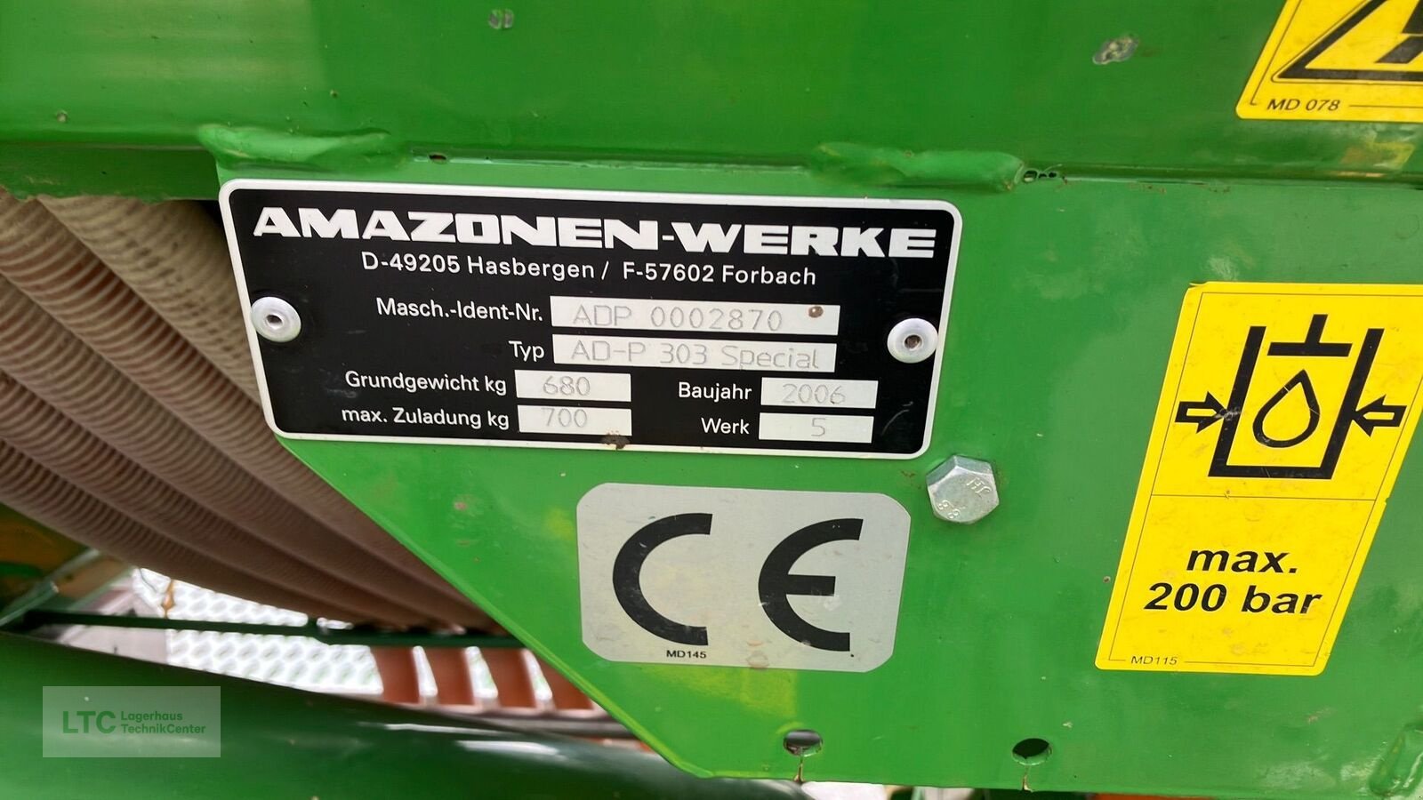 Sämaschine typu Amazone Ad-P 303 Special+ KE 303, Gebrauchtmaschine w Redlham (Zdjęcie 18)