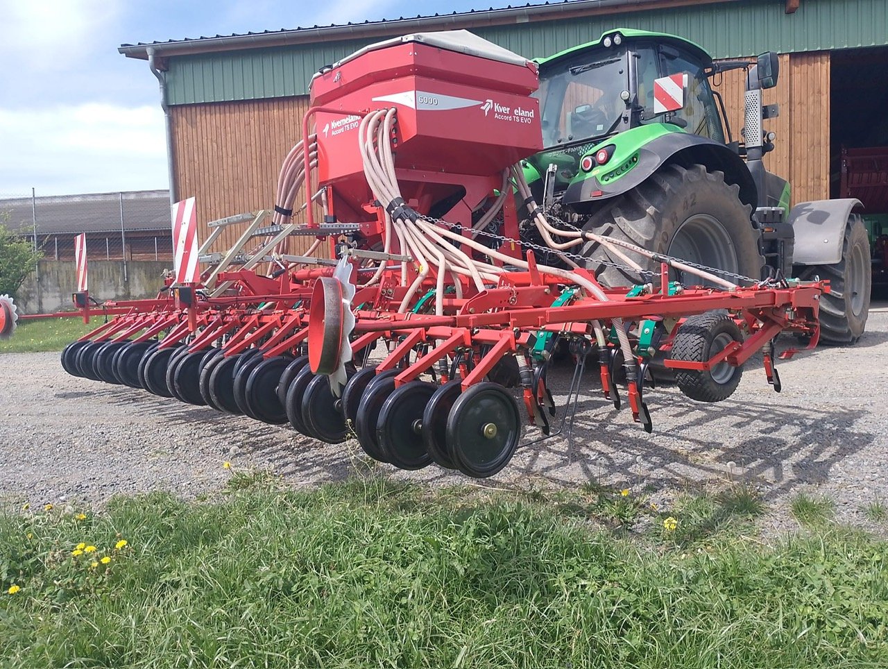 Sämaschine des Typs Kverneland Accord TS EVO 6000, Gebrauchtmaschine in Konradsreuth (Bild 3)