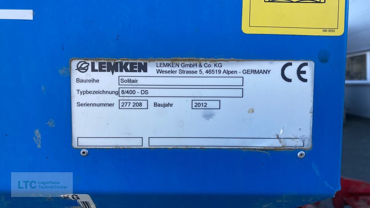 Sämaschine des Typs Lemken Solitär 8/400 DS, Gebrauchtmaschine in Großpetersdorf (Bild 7)