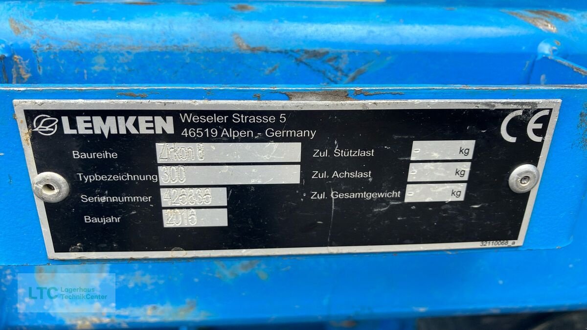 Sämaschine du type Lemken Solitair 9 300-DS 125 Zirkon 8 300, Gebrauchtmaschine en Redlham (Photo 15)