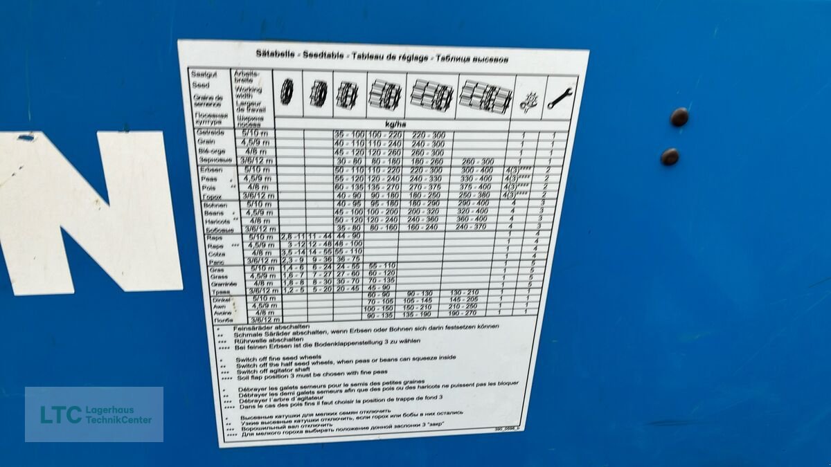 Sämaschine des Typs Lemken Solitair 9 300-DS 125 Zirkon 8 300, Gebrauchtmaschine in Redlham (Bild 13)