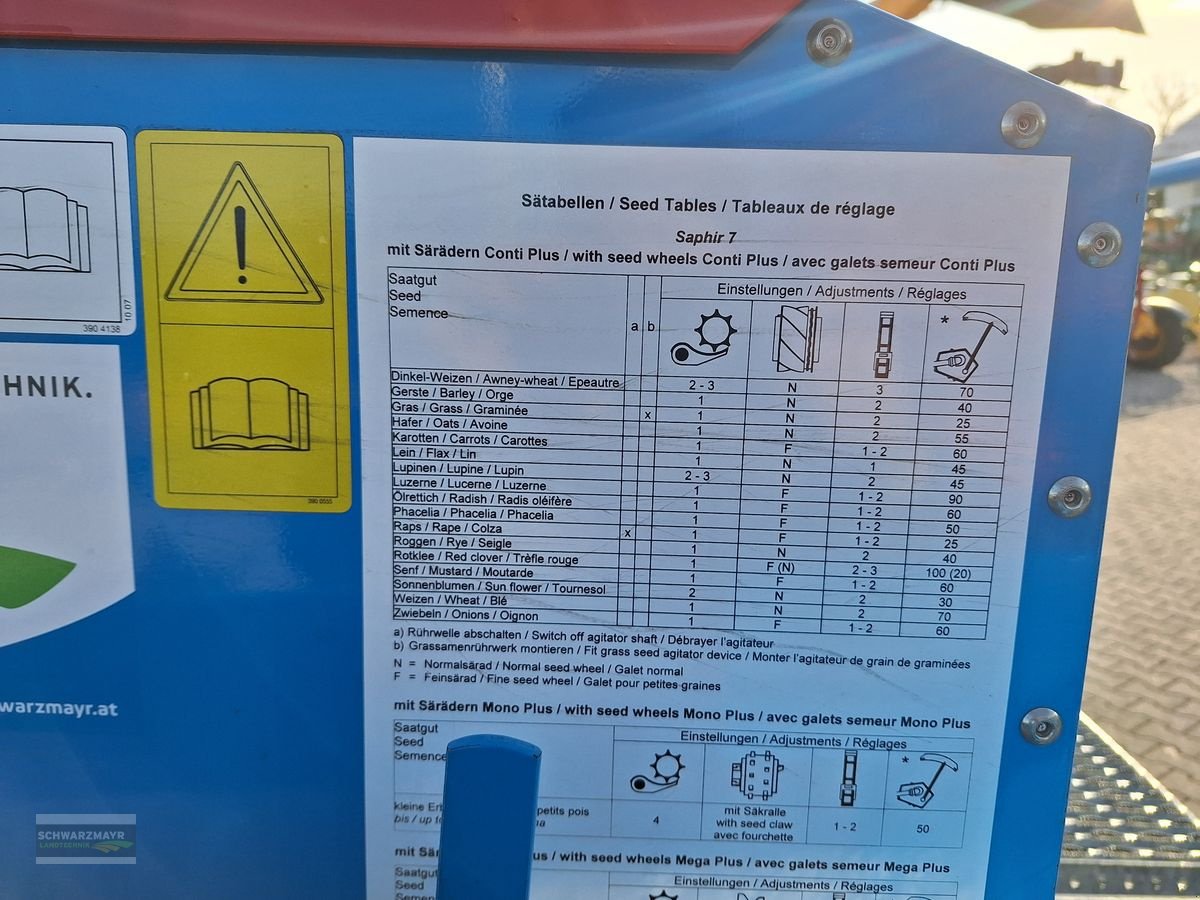 Sämaschine tip Lemken Zirkon 8 + Saphir 7, Gebrauchtmaschine in Aurolzmünster (Poză 21)