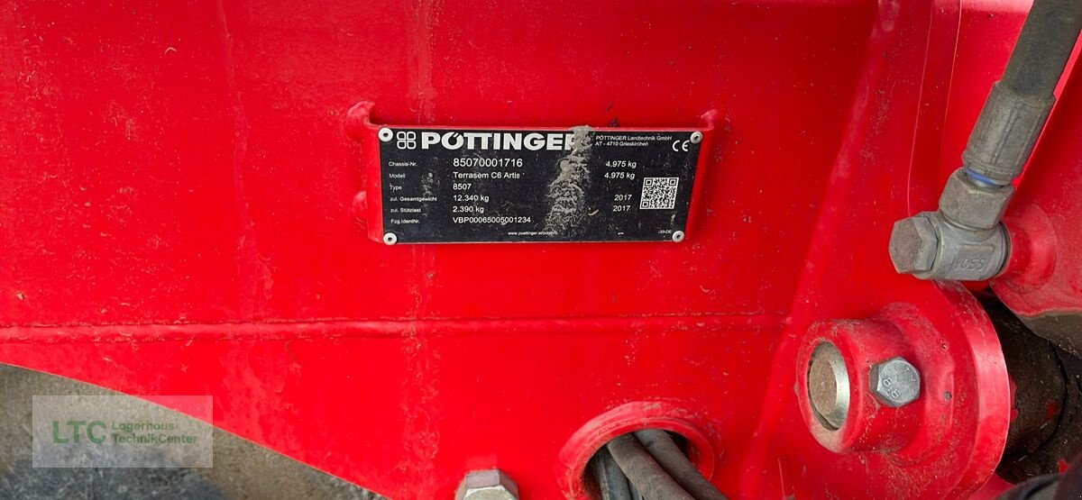 Sämaschine tip Pöttinger Terrasem C6, Gebrauchtmaschine in Eggendorf (Poză 12)