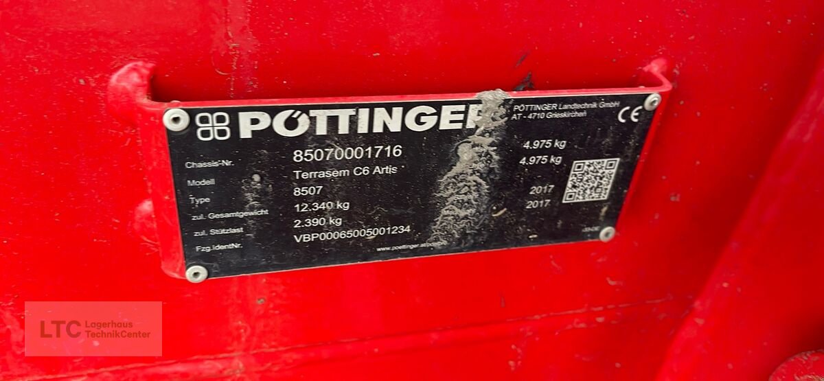 Sämaschine tip Pöttinger Terrasem C6, Gebrauchtmaschine in Eggendorf (Poză 13)