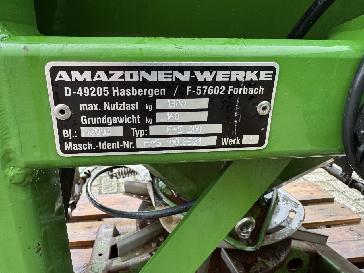 Sandstreuer & Salzstreuer del tipo Amazone ES 300, Gebrauchtmaschine en Deurningen (Imagen 2)