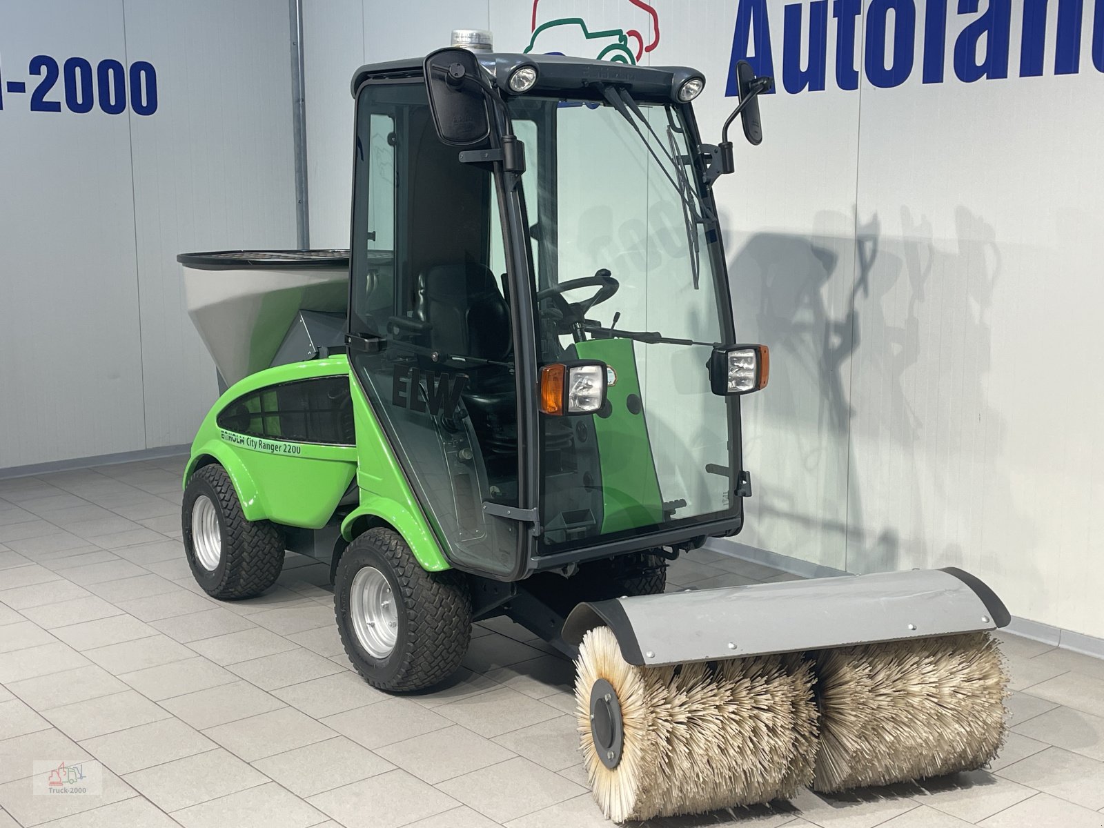 Sandstreuer & Salzstreuer tipa Egholm Egholm 2200 T Winter-Hofdienst + Besen + Streuer, Gebrauchtmaschine u Sottrum (Slika 2)